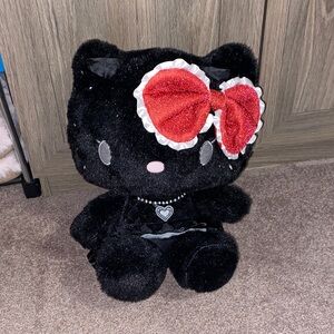 Black Goth Hello Kitty Plush